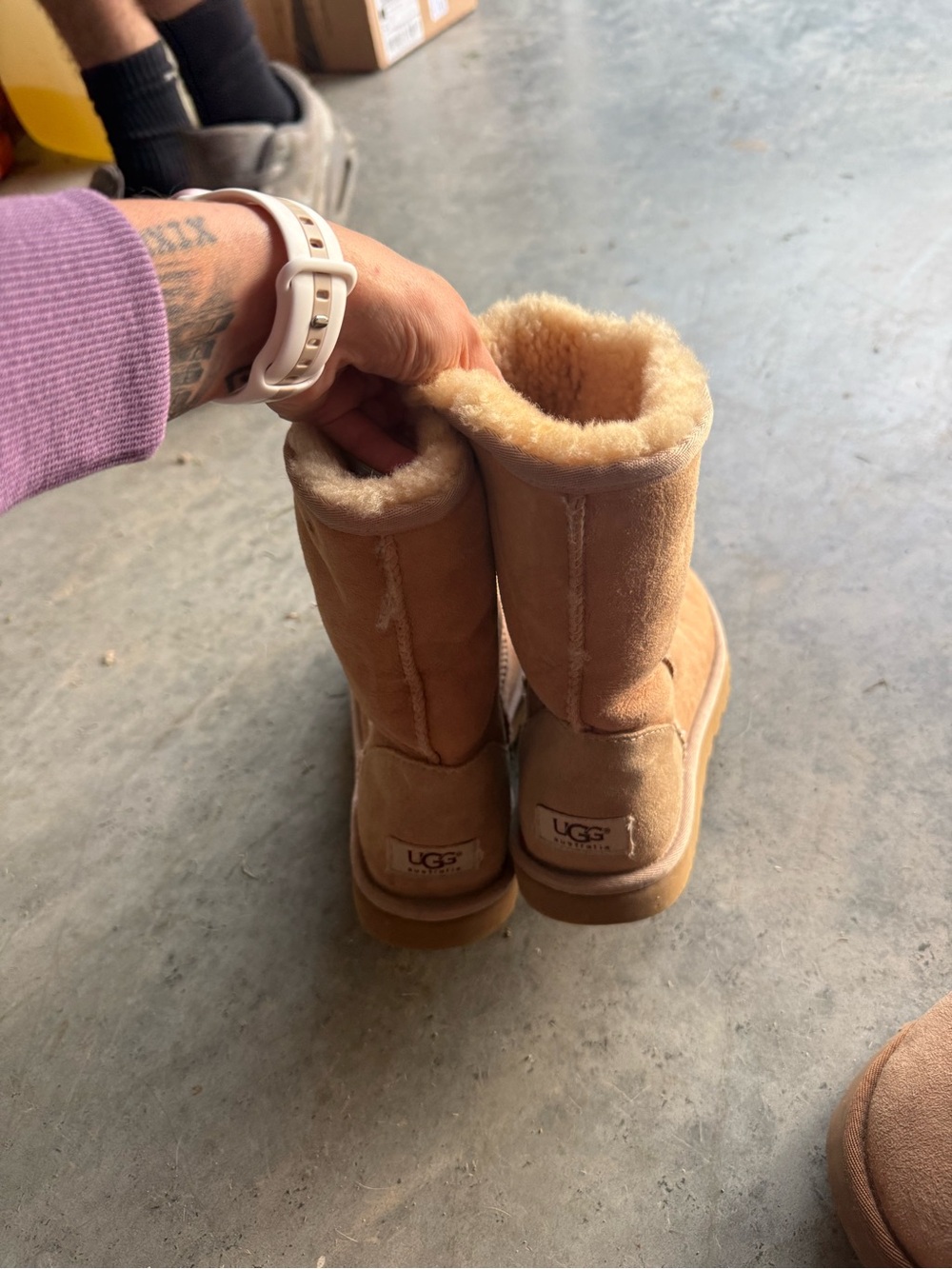 UGG Classic Short Boots in Chestnut